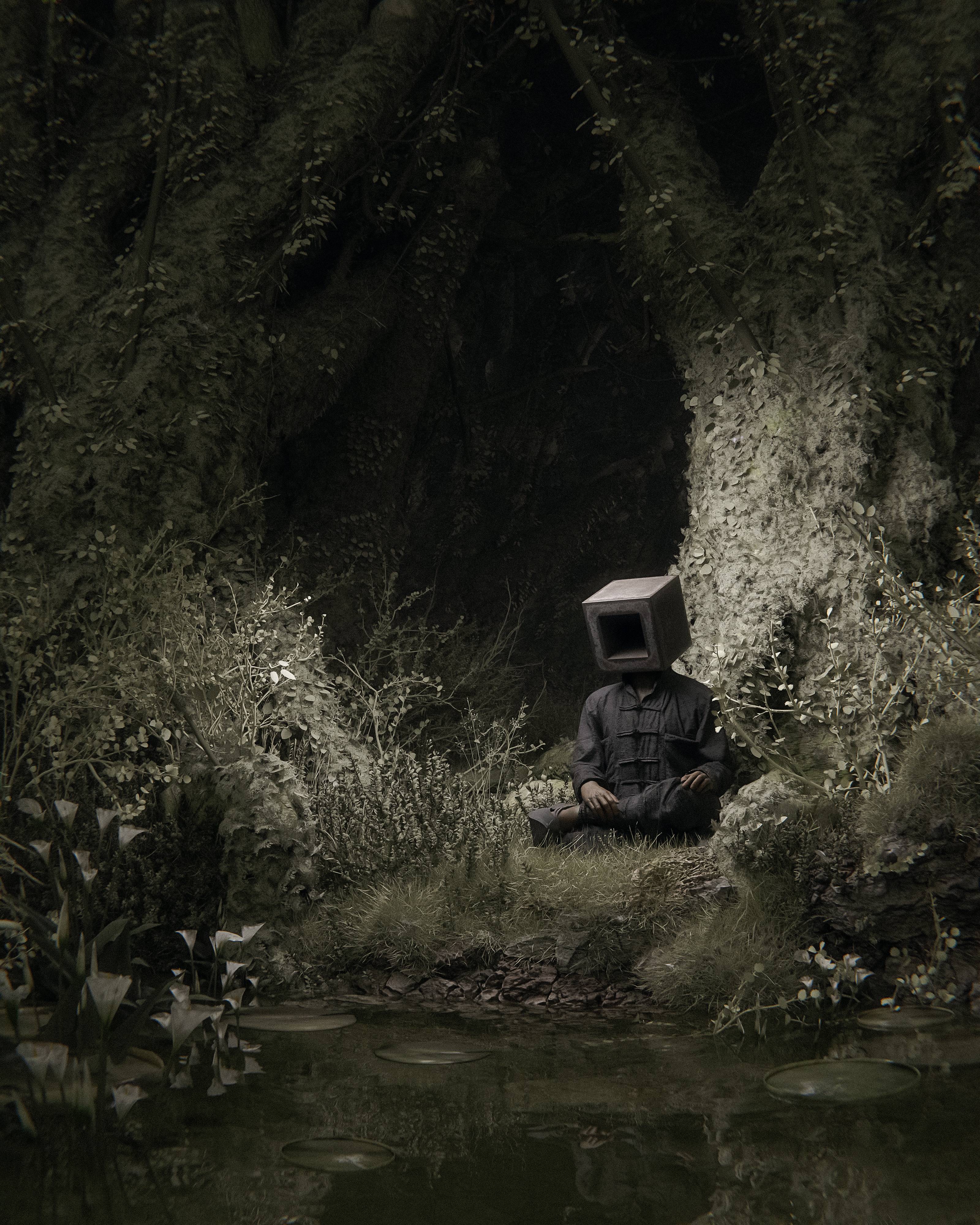 Daydreaming about the present, created by huleeb
