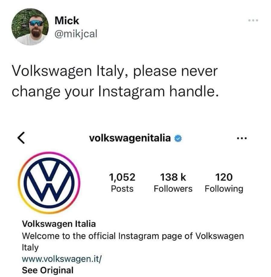 The Volkswagen Vibe in Italy