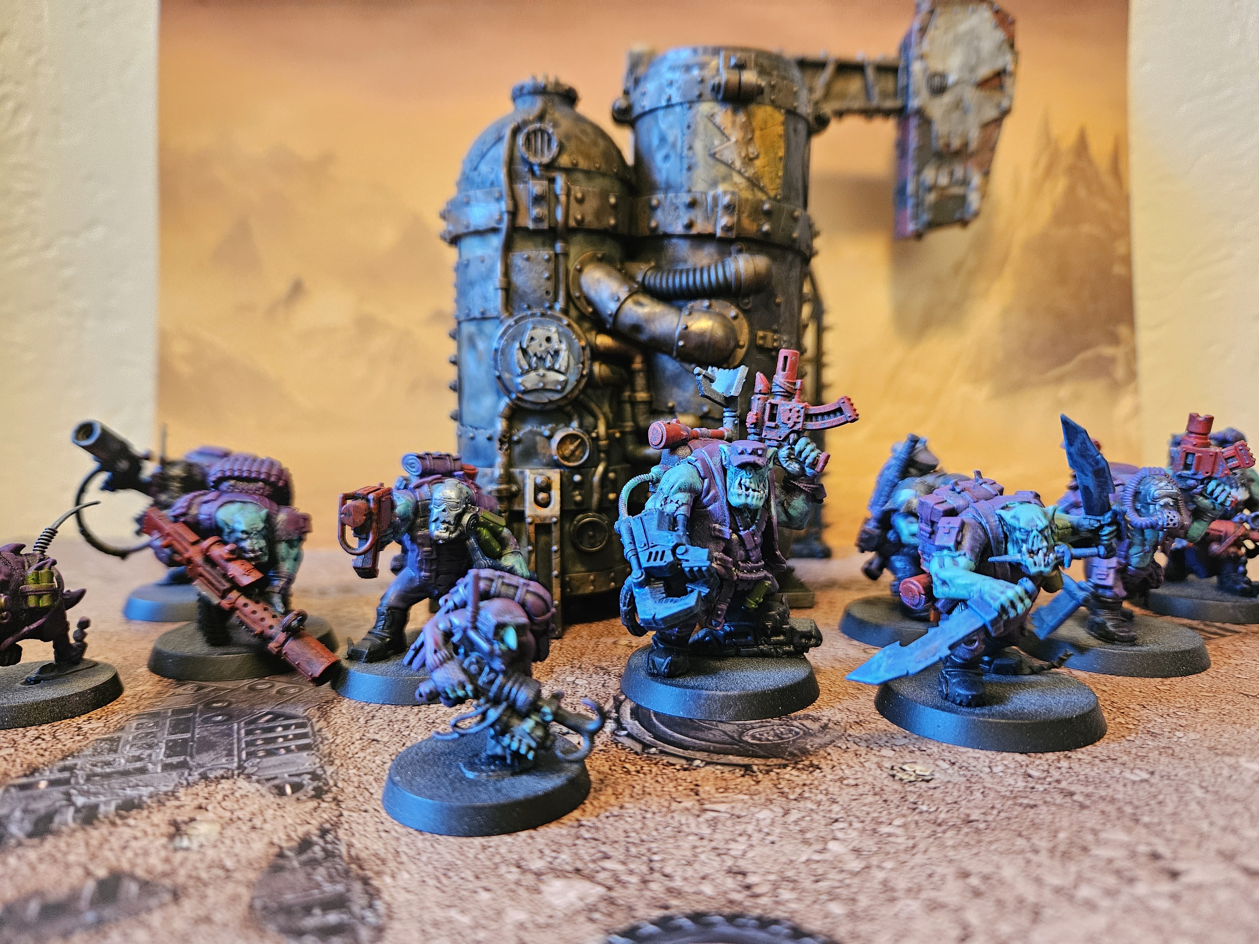 The Dynamic Duo of Purple and Teal Komandos