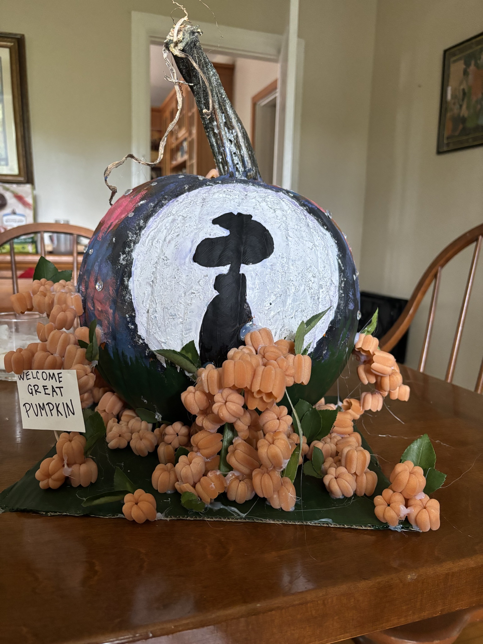 Welcome, Great Pumpkin, to our celebration!