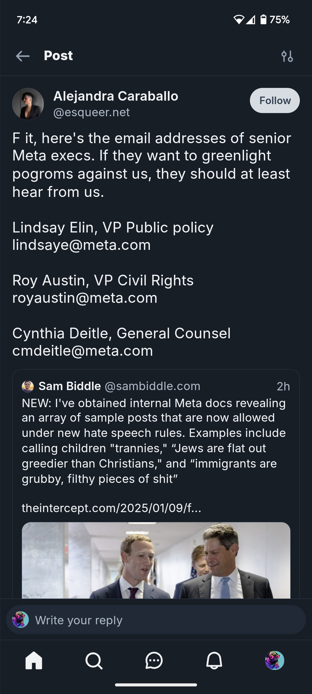 Inside Scoop: Email Addresses of Meta Executives Revealed
