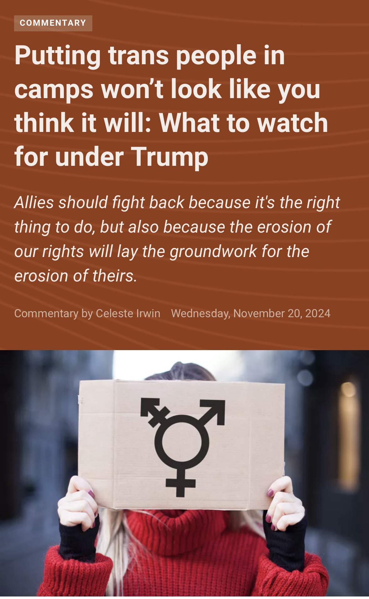 Every step they take to strip my rights also creates a weapon against you.