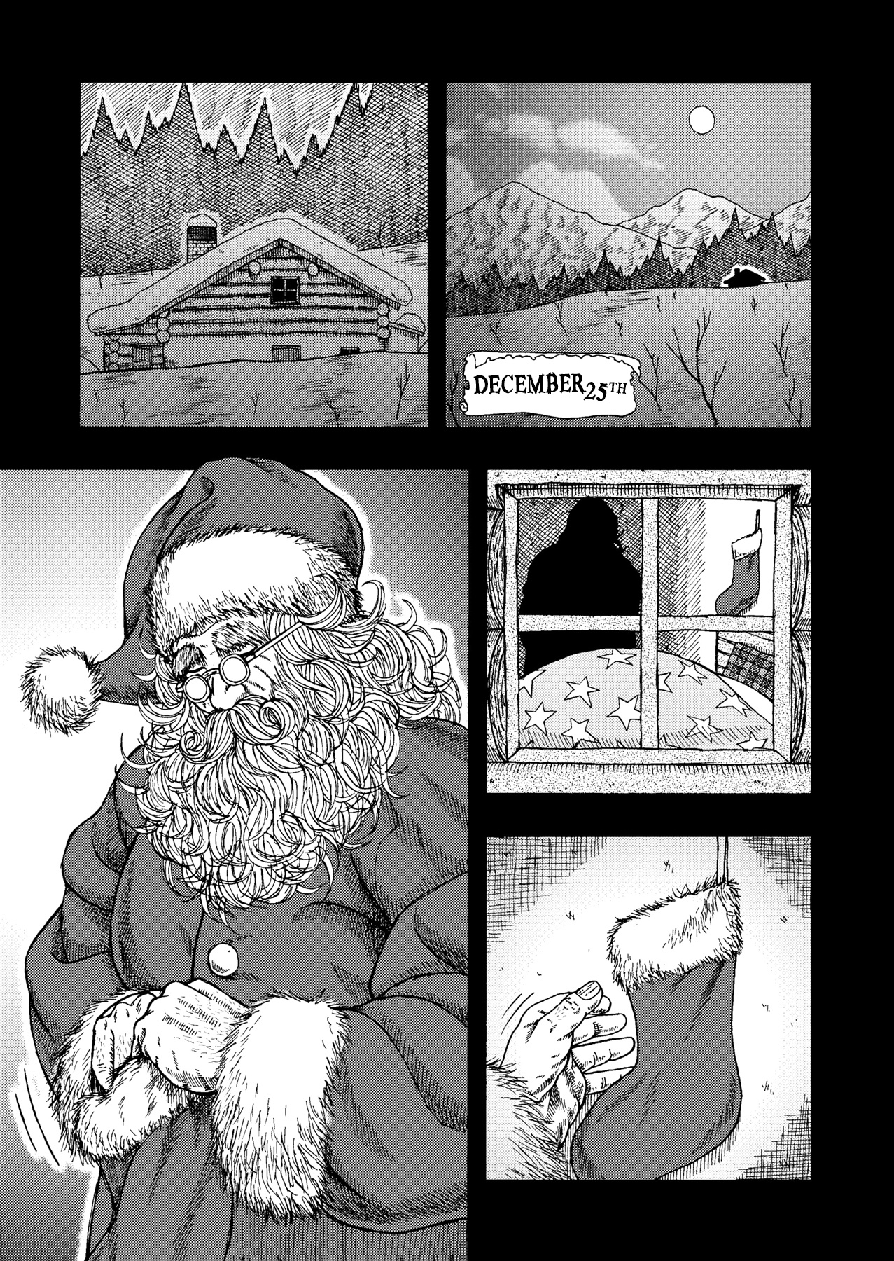 Christmas Manga: Dive into the whimsical world of 'Santa X' (oneshot)