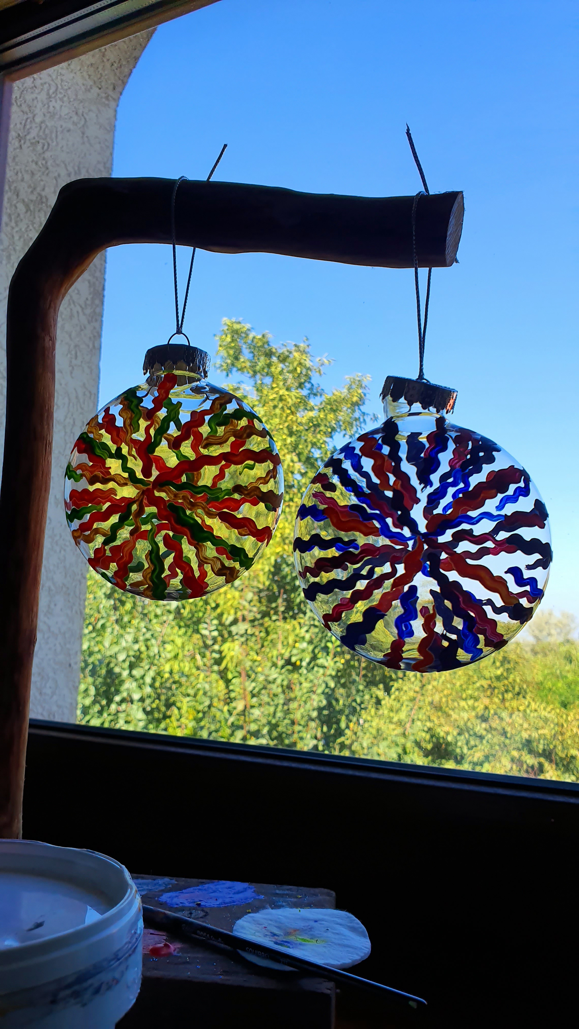 Crafting Christmas Ornaments: A Work in Progress