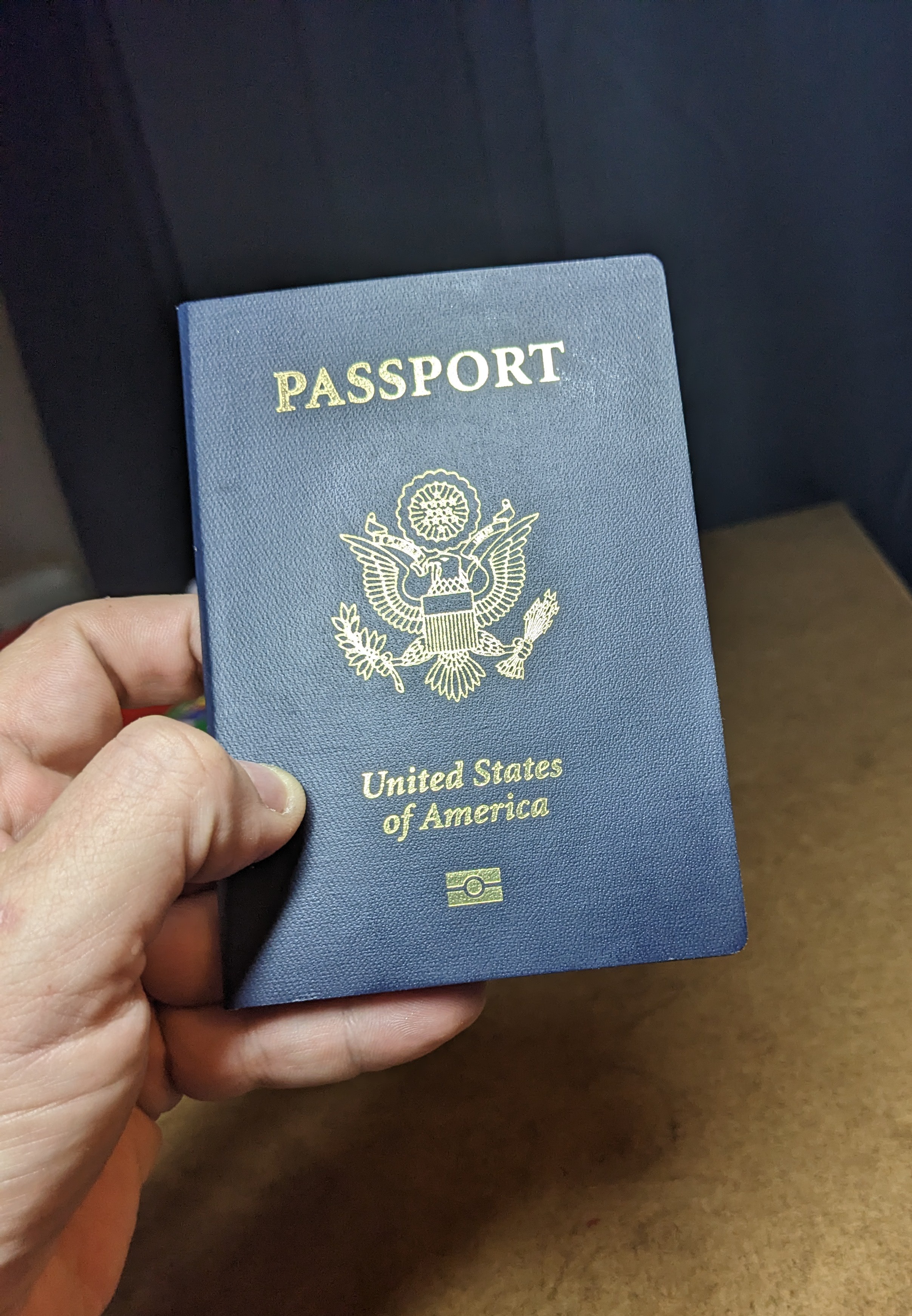 Guess what? My passport finally arrived!