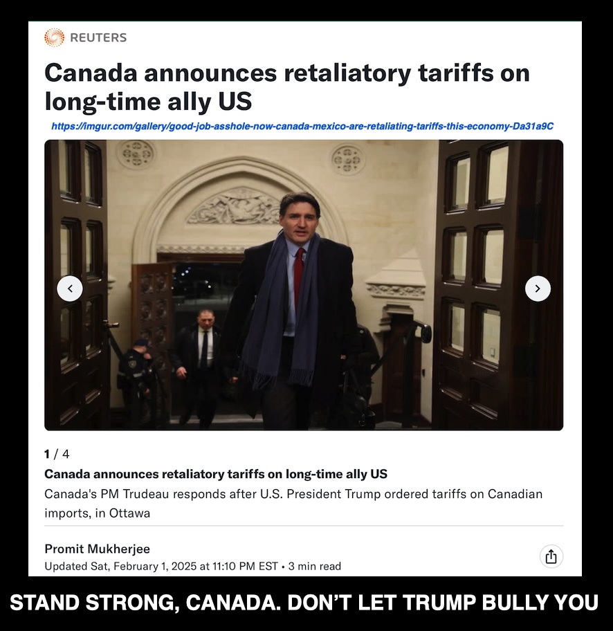 Stand Tall, Canada! Resist the Trump Tactics!