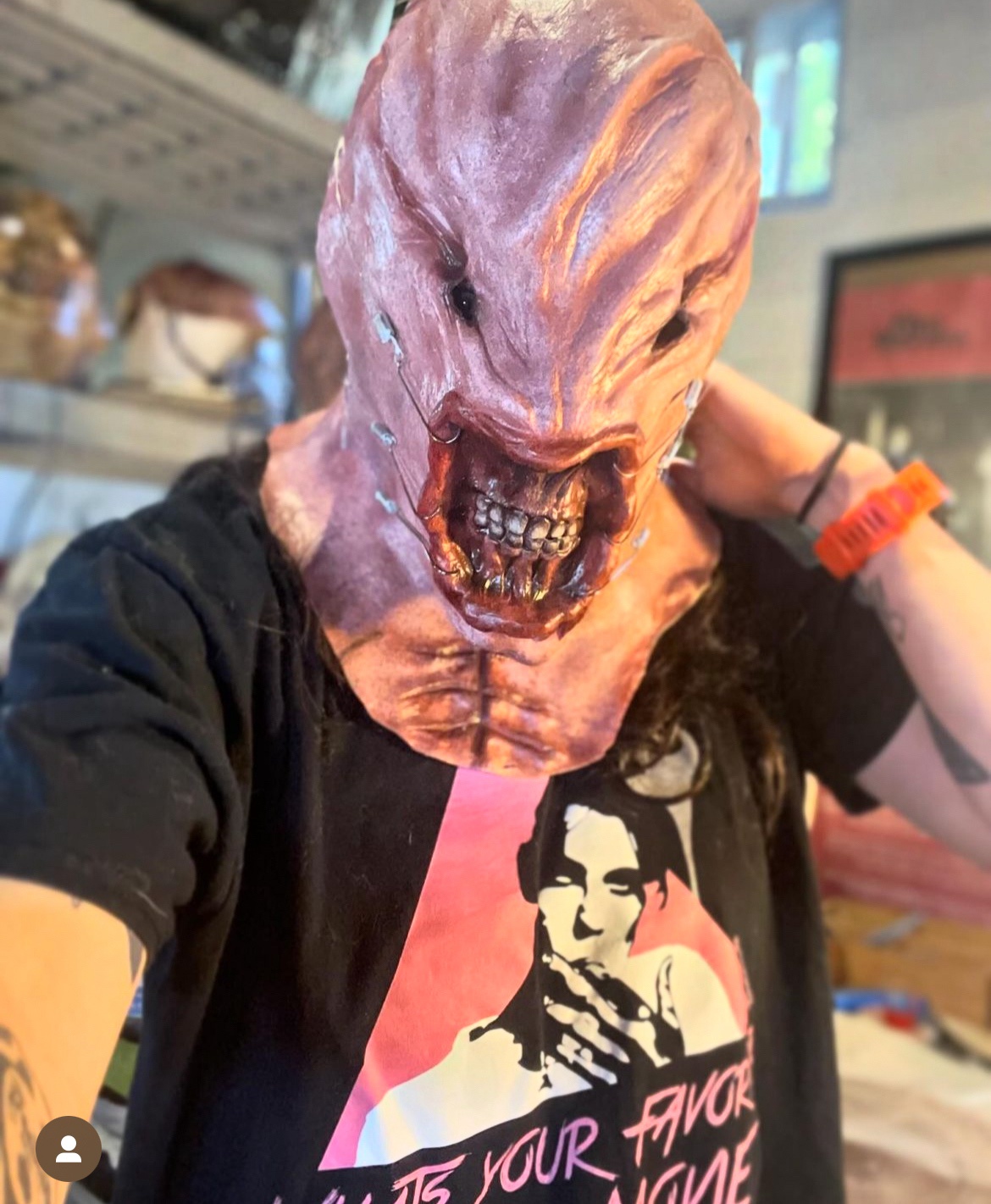 Excited to ship out my very first wearable Chatterer mask! What a fun project!