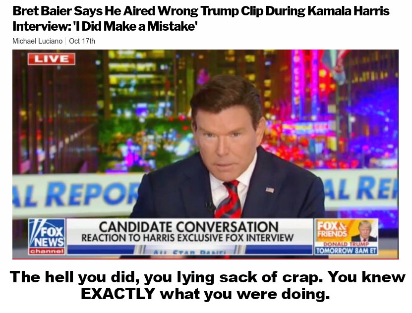 Brett Baier: The Master of Deception