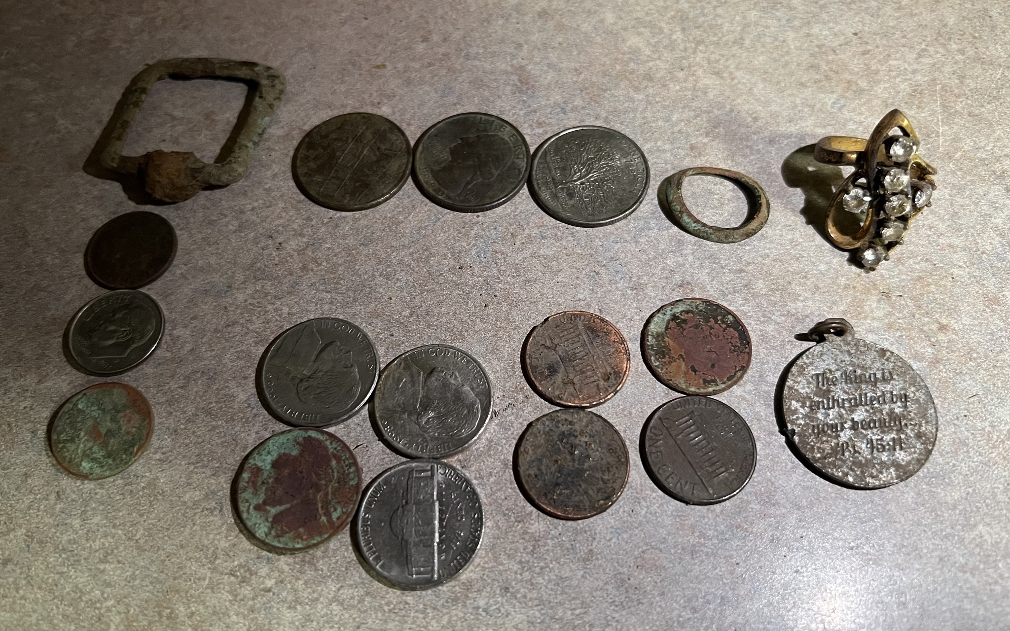 Treasure Hunting in the Park: Gold Ring, Medallion, and More!