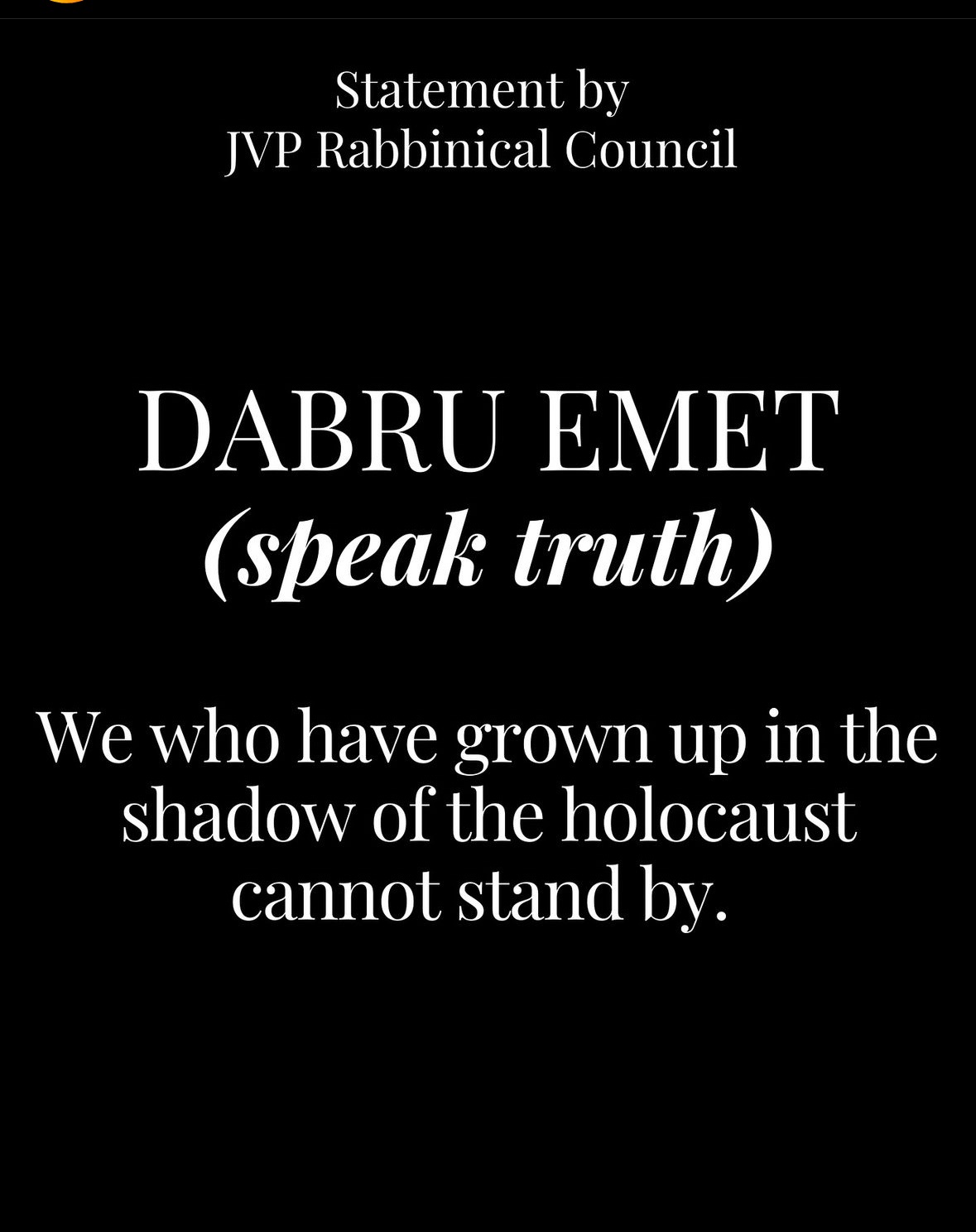 Embracing Truth: Dabru Emet