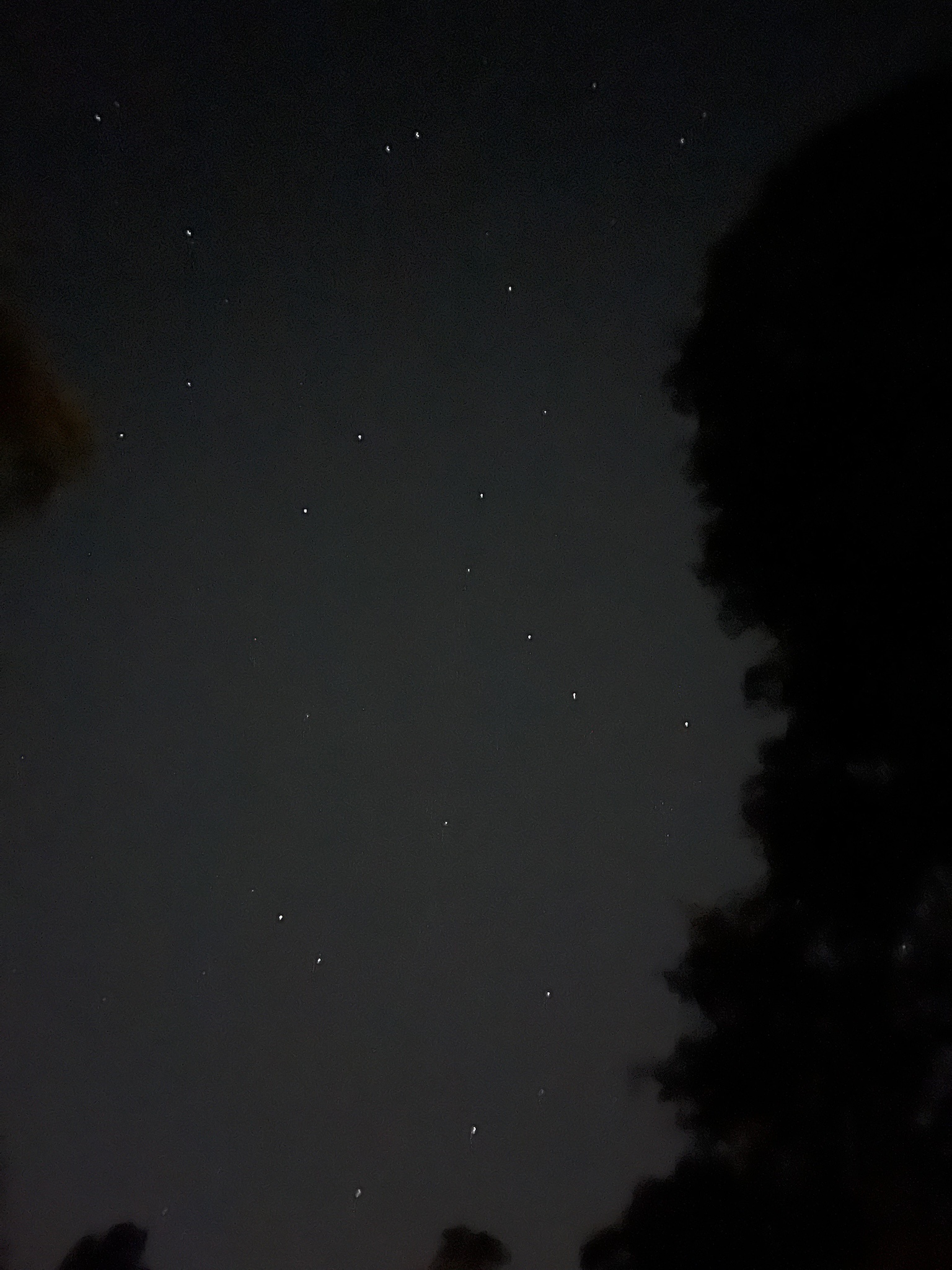 Caught a glimpse of the Big Dipper this morning