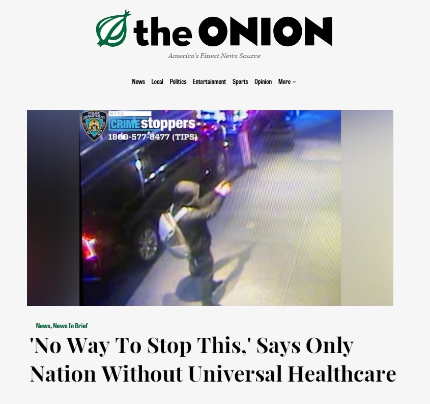 The Only Nation Without Universal Healthcare Says 'There's No Stopping This!'