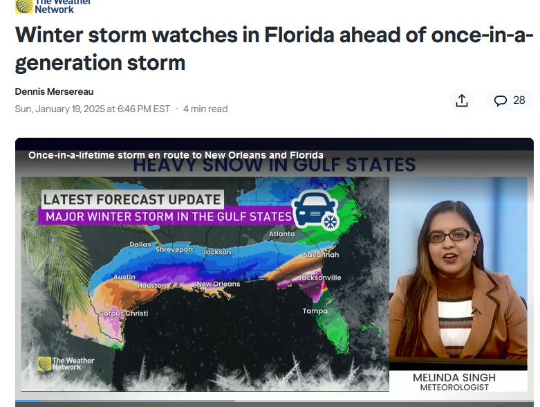 Florida's Once-in-a-Generation Storm: Nature's Fury Unleashed