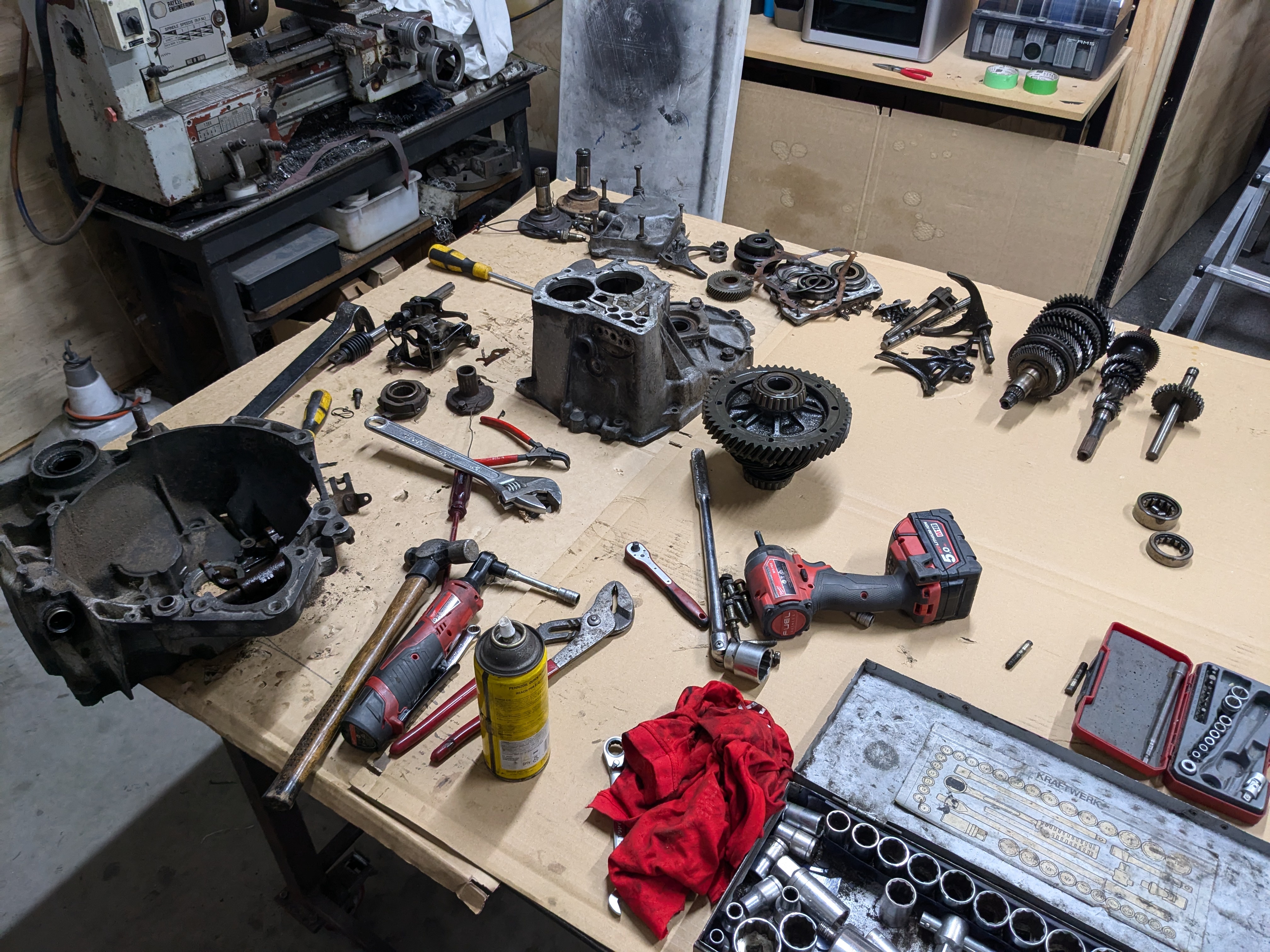 Exploring spare gearboxes for the X1/9