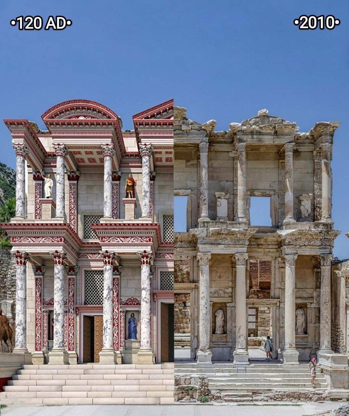 Exploring the Stunning Library of Celsus in Ancient Ephesus