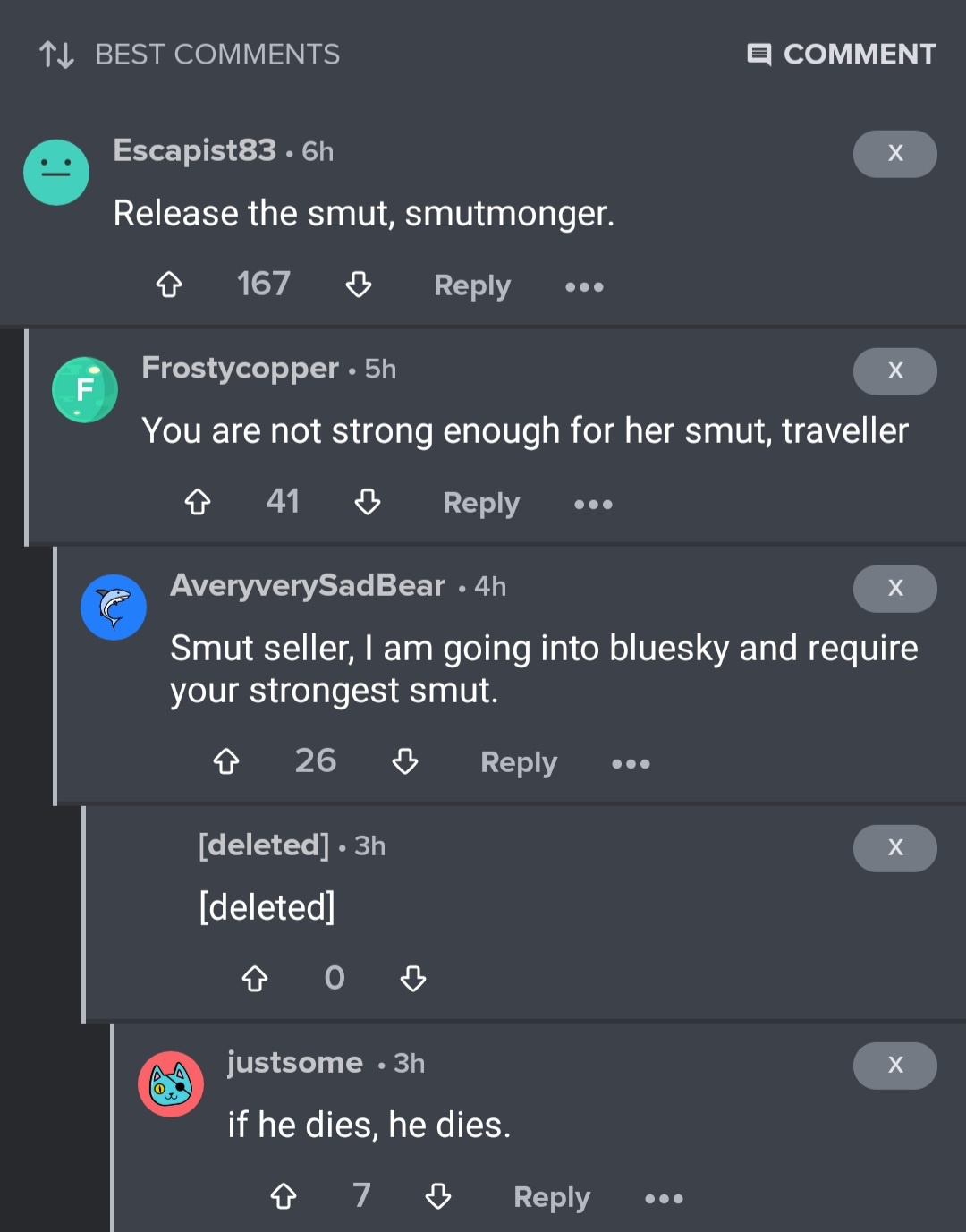 This Comment is Hilariously Better Than the Original!