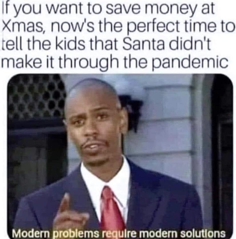 Santa? Not this year!
