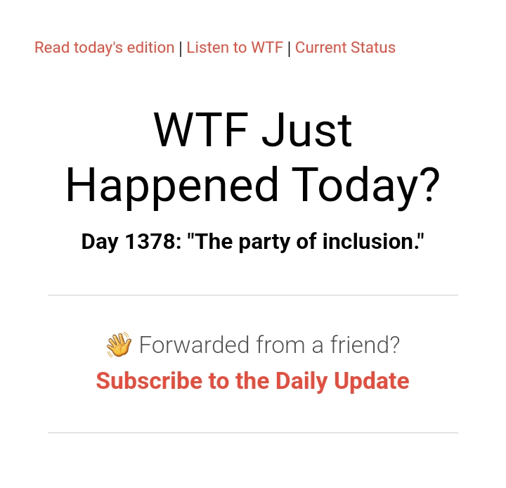 What Just Unfolded Today? A Look Back at Day 1378