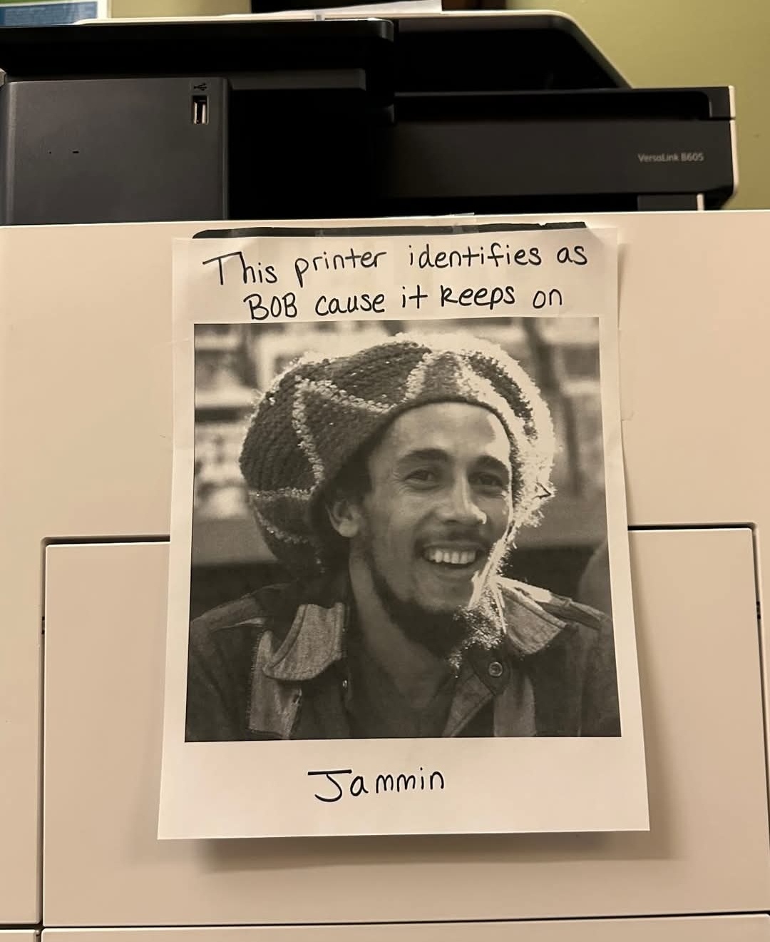 Caught in the Act: A Work Moment