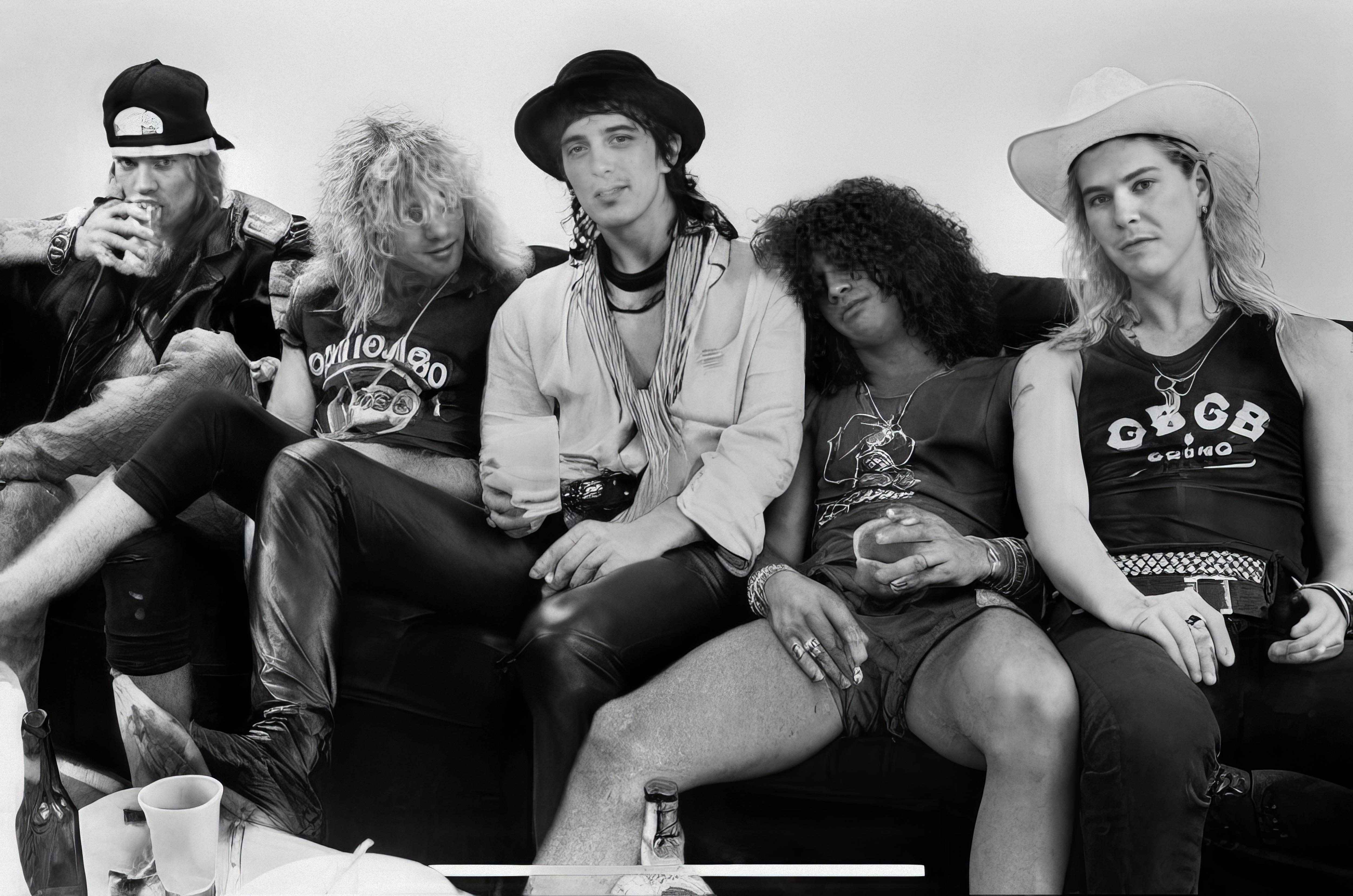 Backstage Pass: Guns N' Roses in Dallas, 1988 Captured by Ian Tilton
