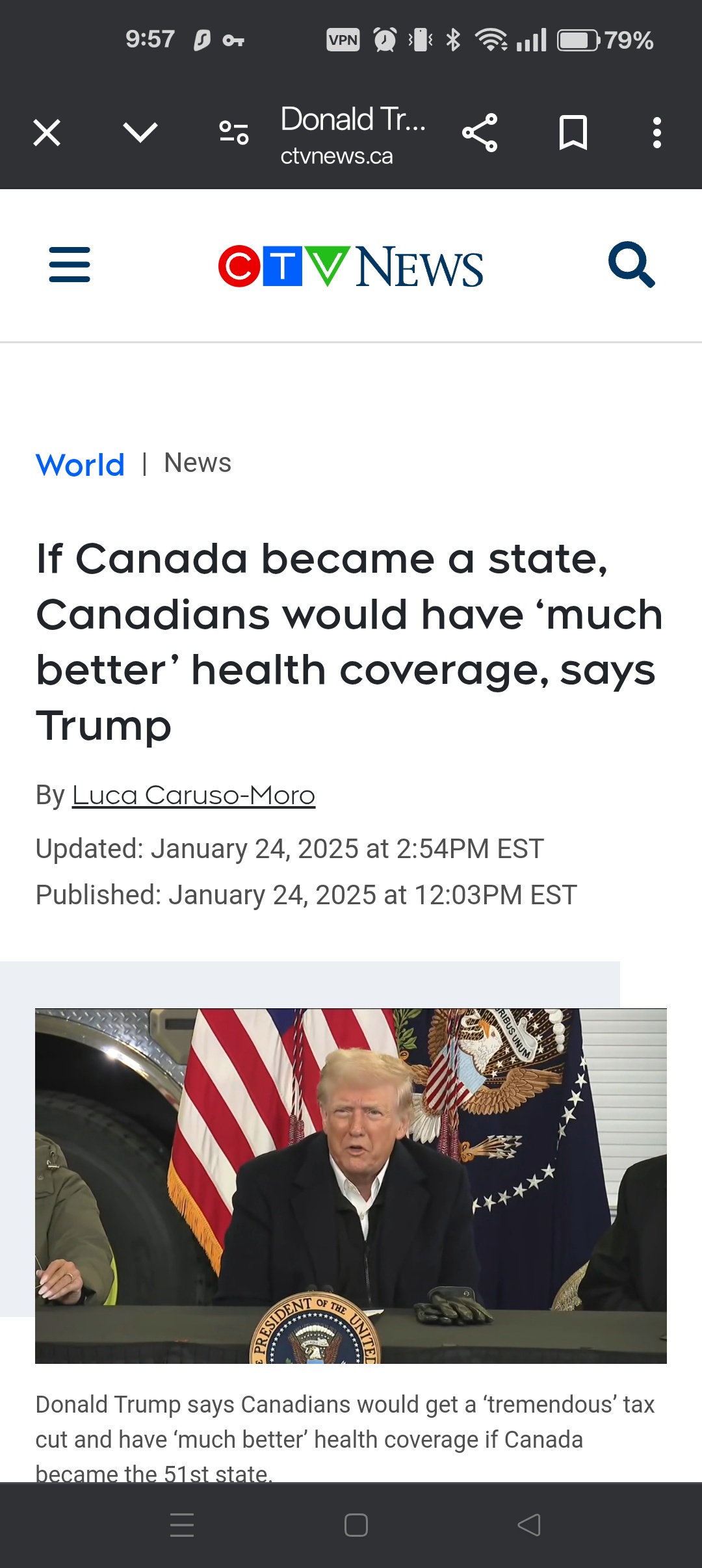 Canada should definitely headline with 'Trump Lies' – let's make it happen!