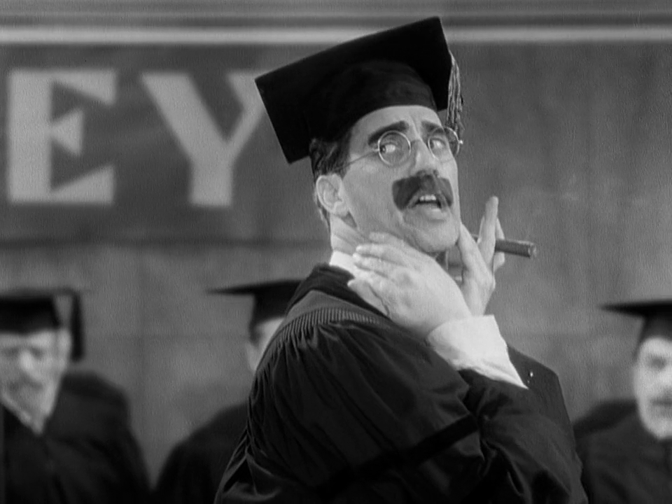The Marx Brothers Take on College Life