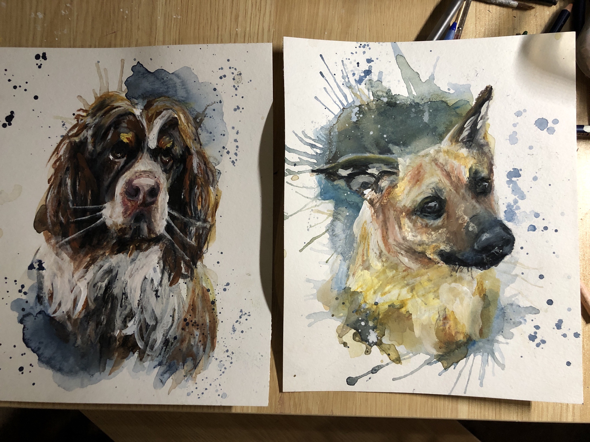 Check out my latest completed portraits!