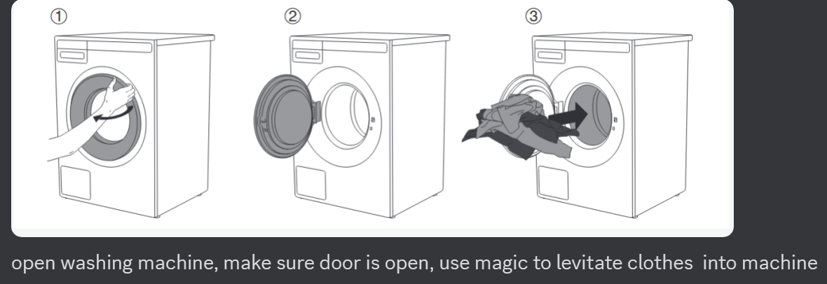 This is exactly how washing machines operate, right? Just look at it!