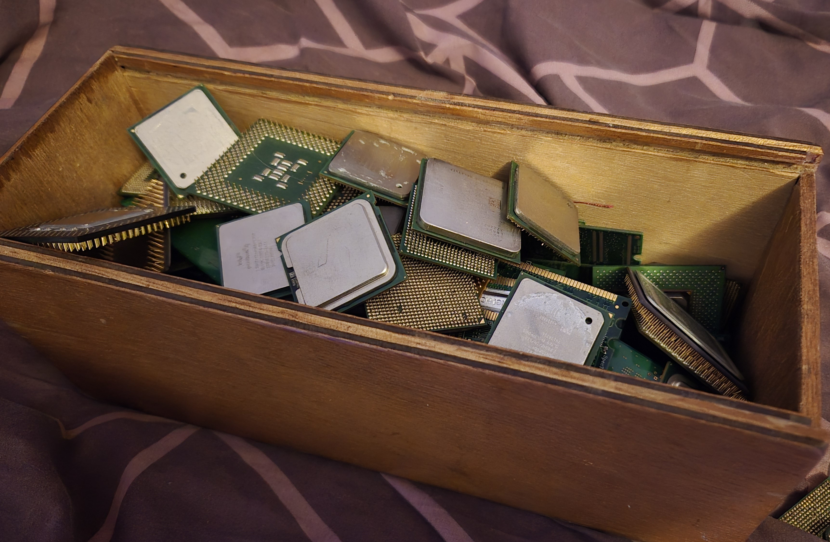 Anyone in need of a processor? It's been through 30 years of repairs and upgrades!