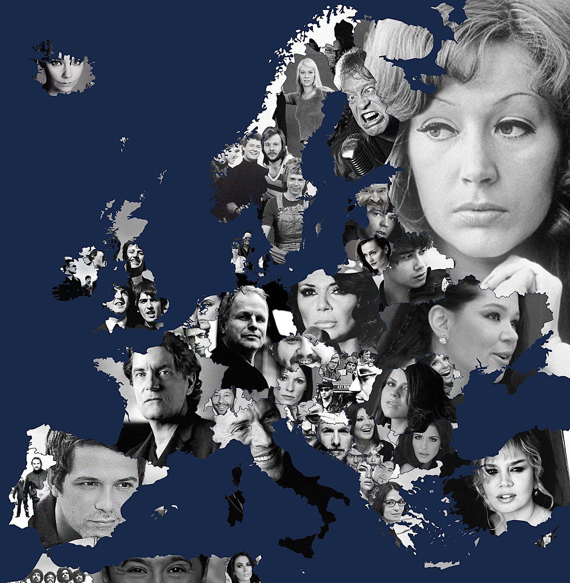 Mapping Europe’s Most Influential Music Artists by Country