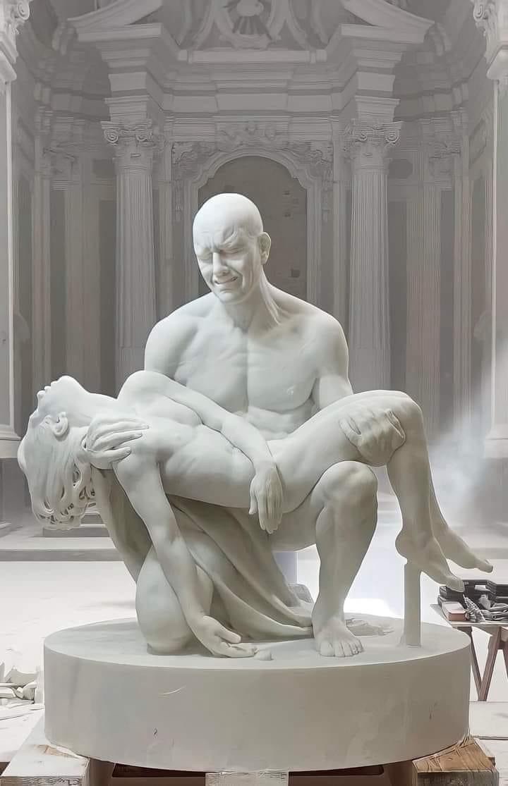 Meet Jacopo Cardillo, aka Jago: The Sculptor Who Reimagined the Pietà with a Touching Twist
