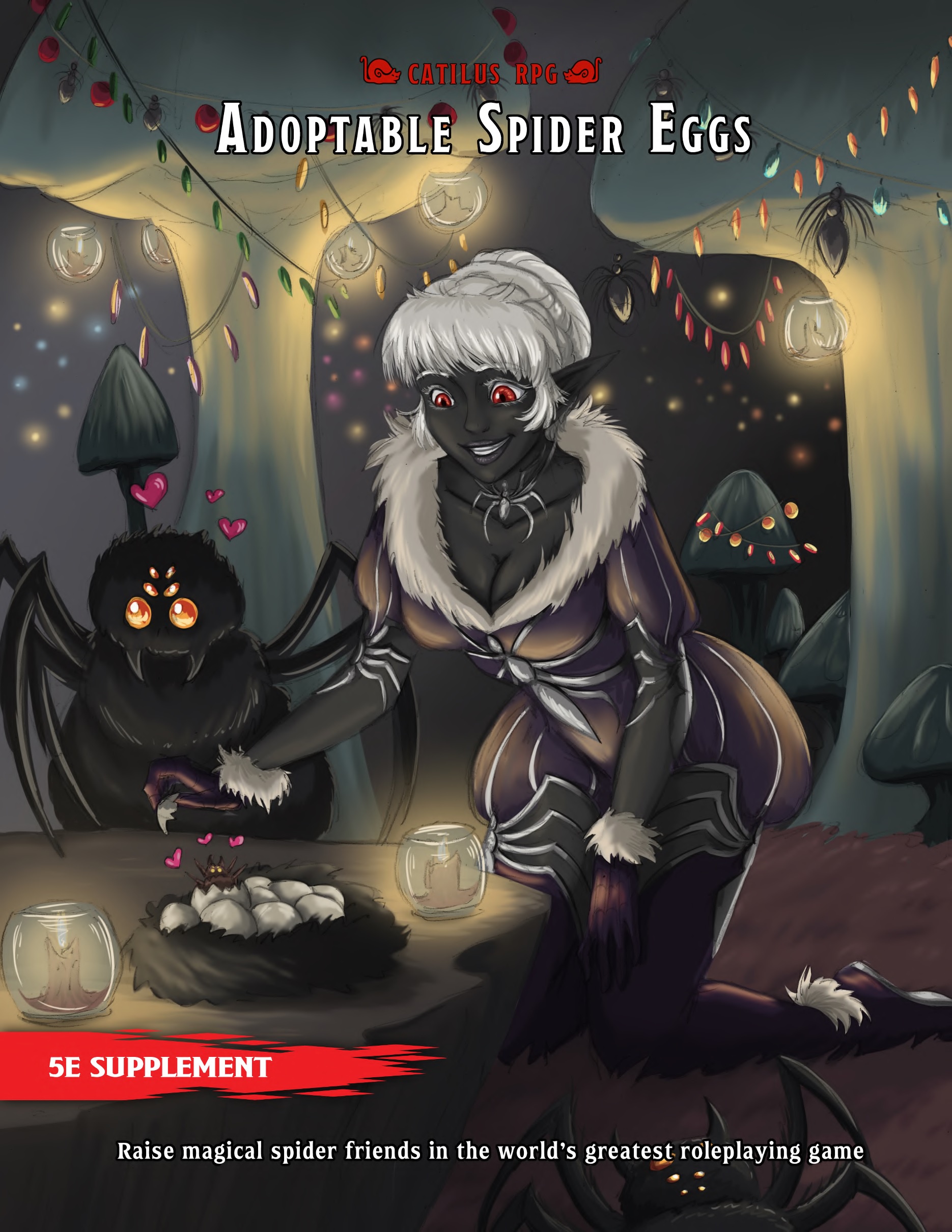 Celebrating Drow Spidermas in style!