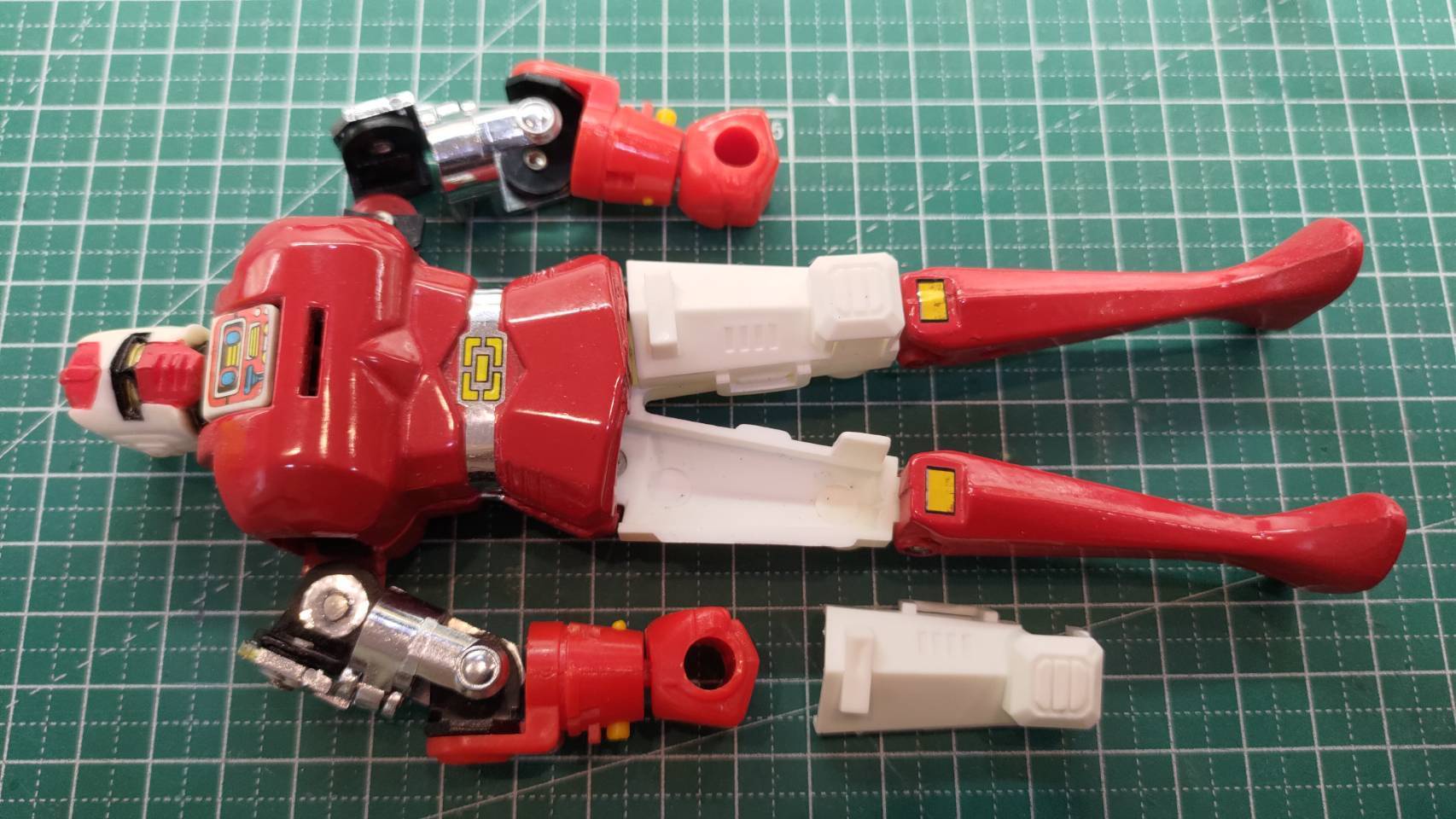 Restoration Success: The Gordian Warrior Toy is Back in Action