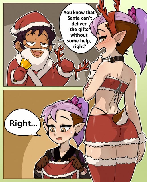 Celebrating Christmas in the Owl House Style