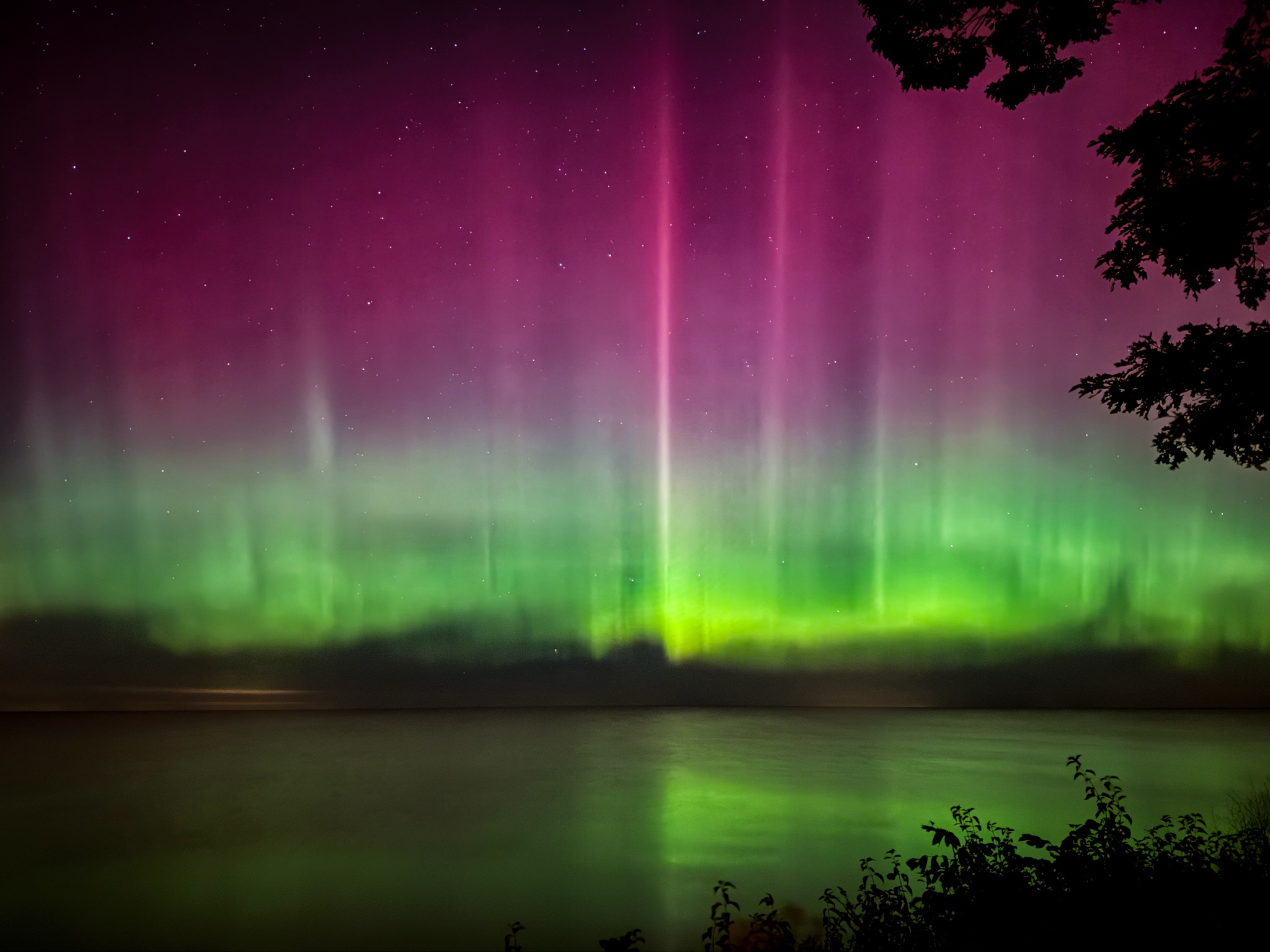 Stunningly edited northern lights: a visual treat