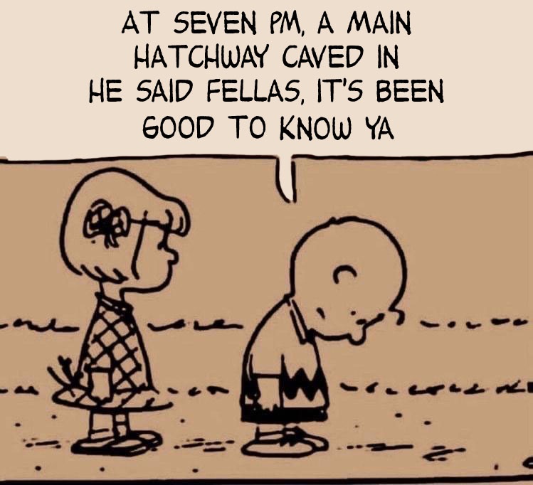 They never even got to enjoy their final meal.