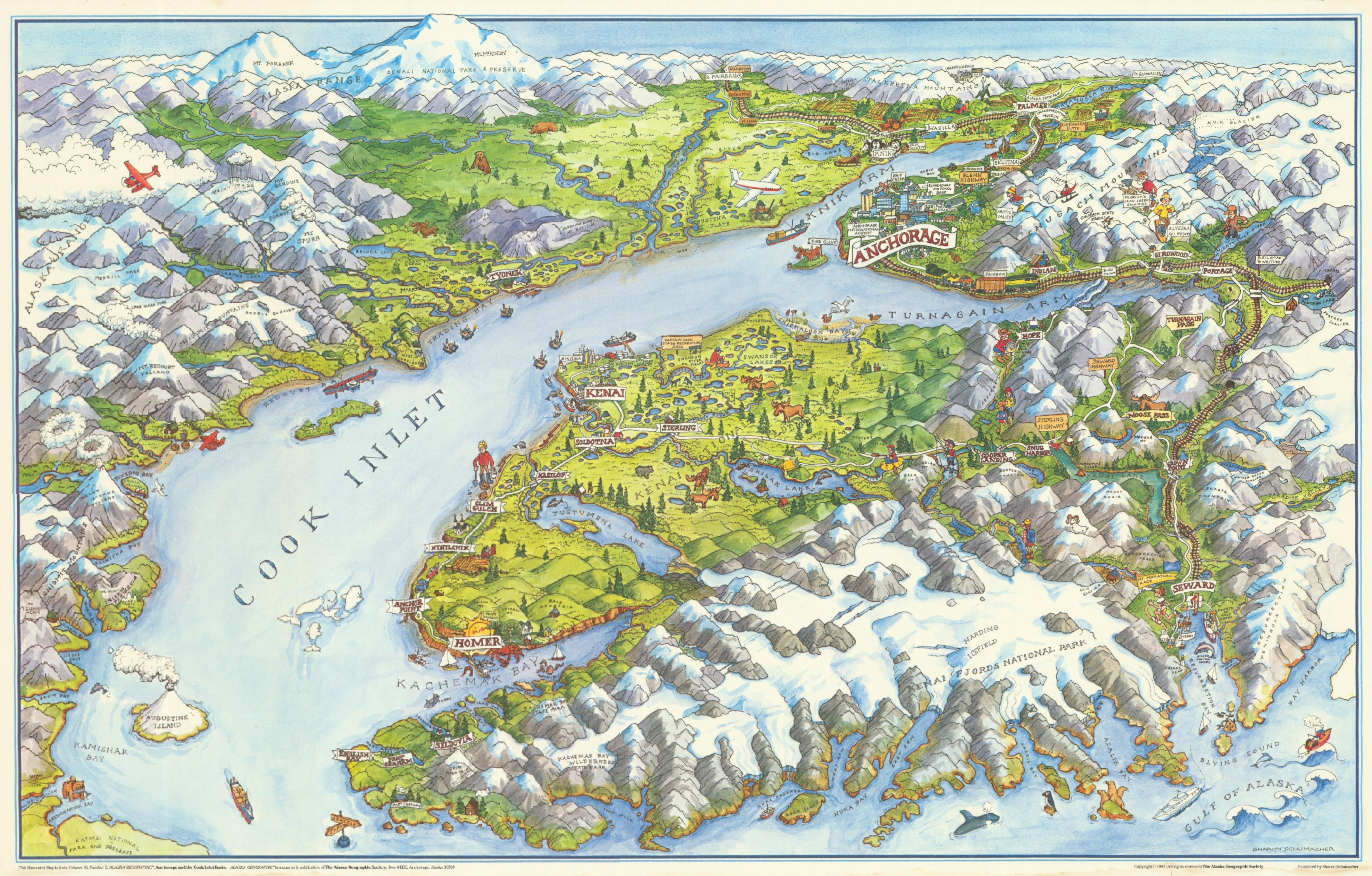 Throwback to 1983 Southcentral Alaska by Susan Schumacher