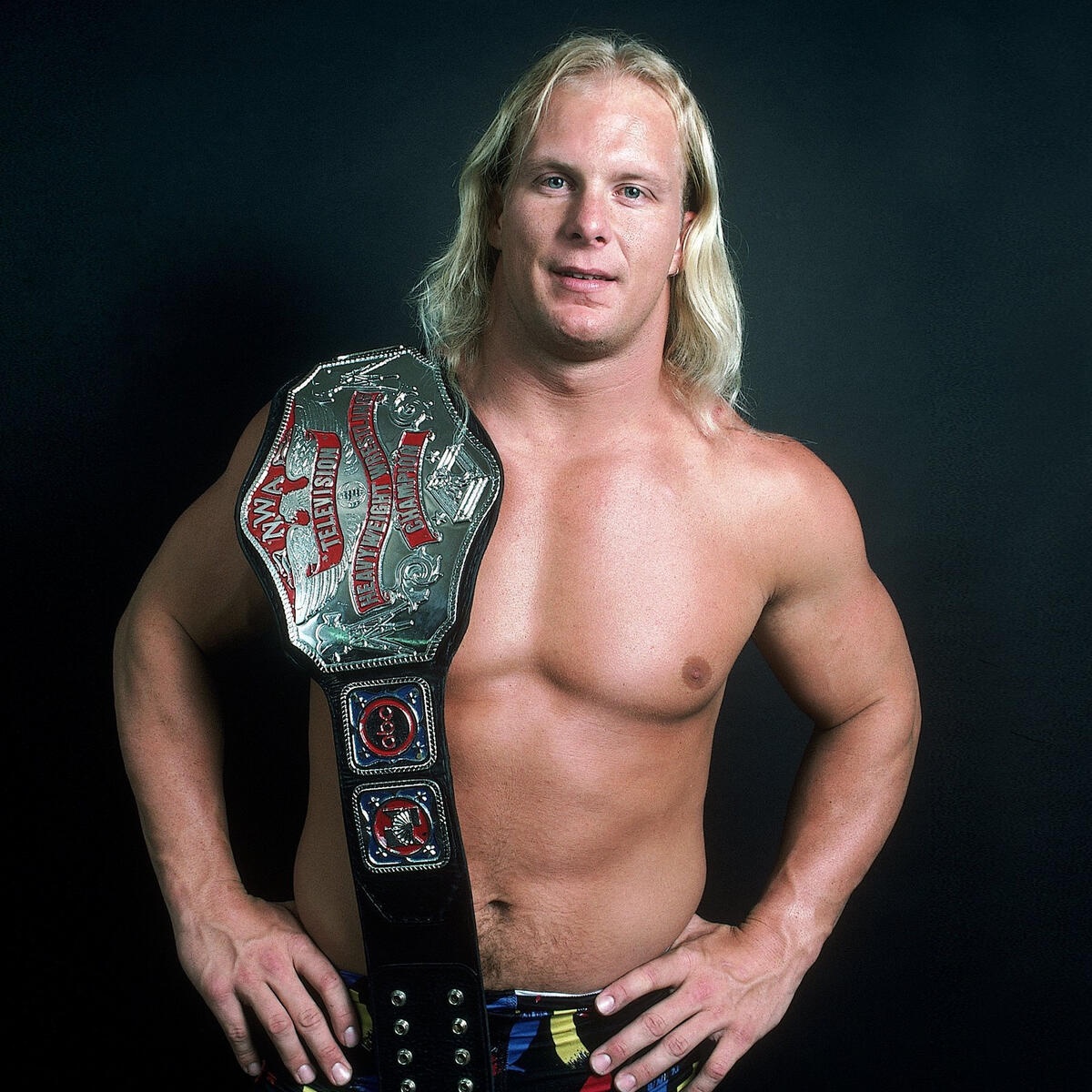 A throwback to Stone Cold Steve Austin's hair days