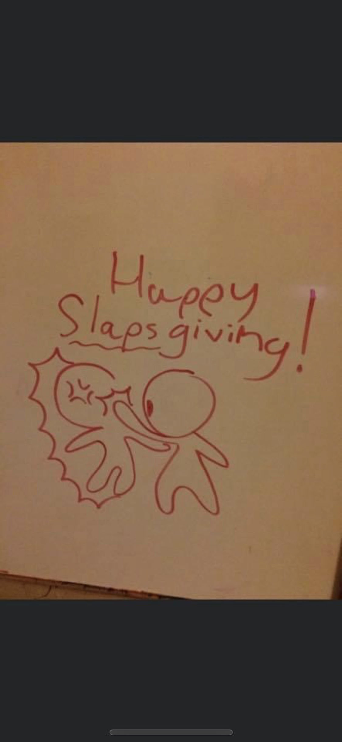 Celebrating Slapsgiving in style!