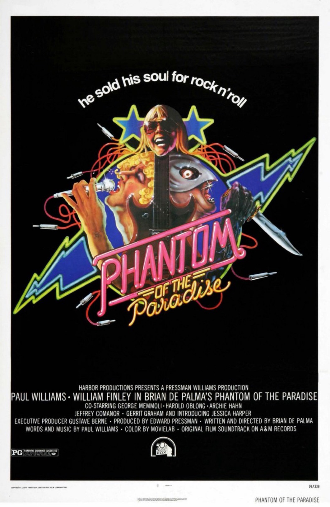 Throwback to 50 Years Ago: Brian De Palma's 'Phantom of the Paradise' Starring Paul Williams Premiered on October 31, 1974