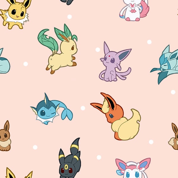 Exploring the 216th Tundra with Eeveelutions Background