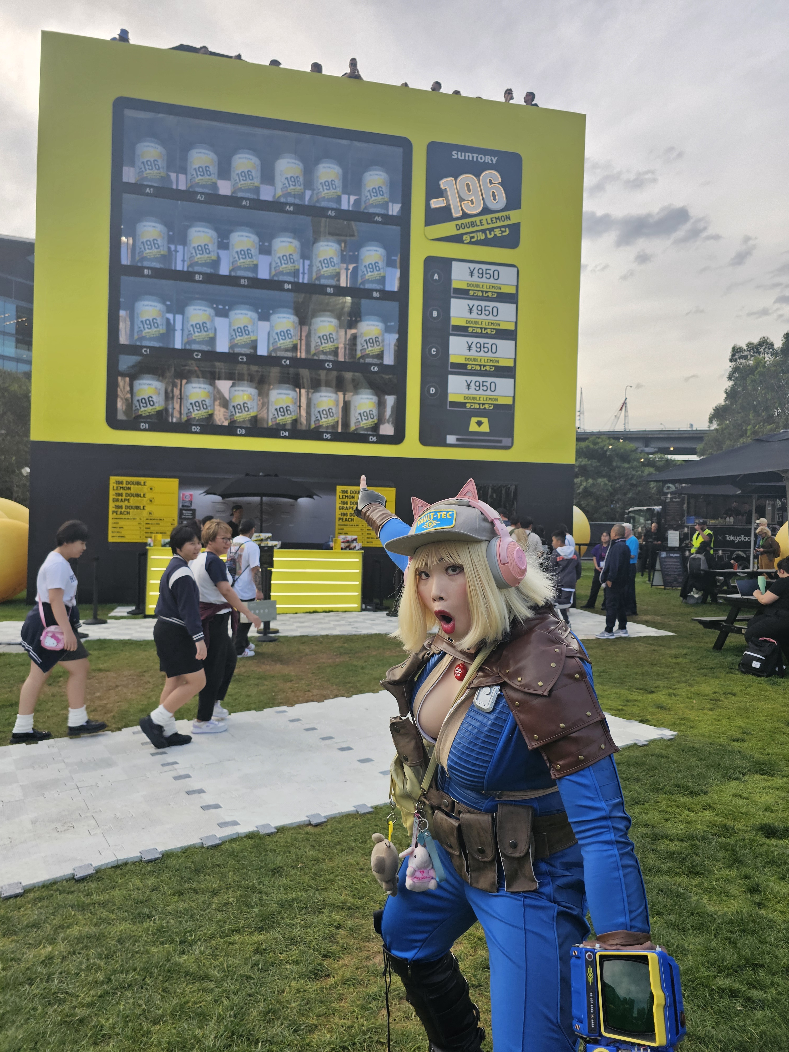 Exploring the Suntory Minus 196 Vending Machine at SXSW Sydney
