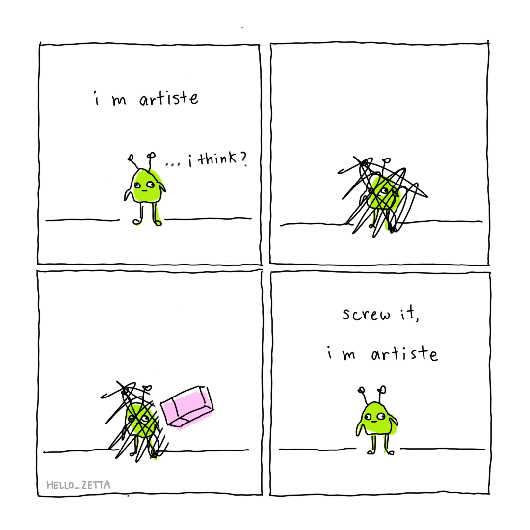 Overcoming Self-Doubt to Create More Comics