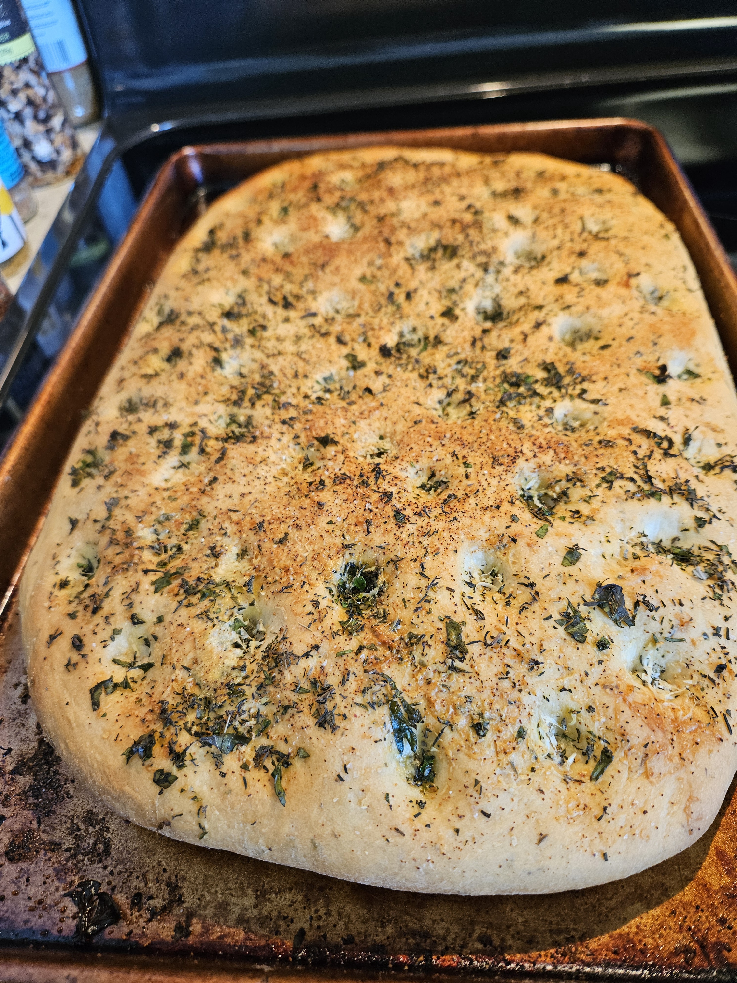 Getting my hands doughy with some breadmaking!