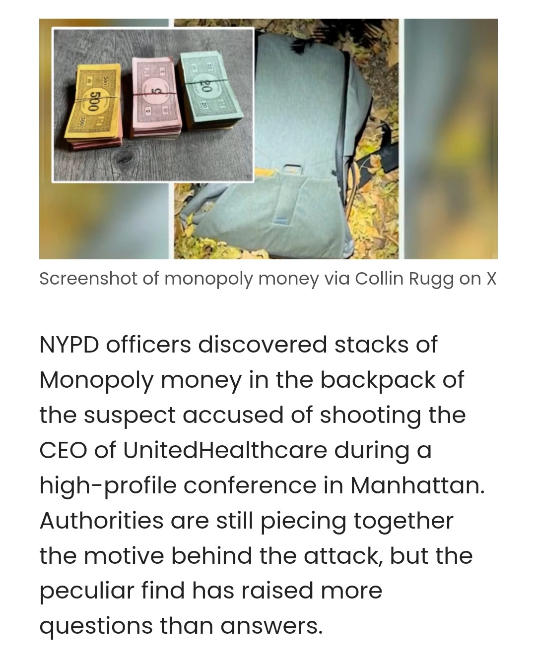The Reality of Monopoly Money