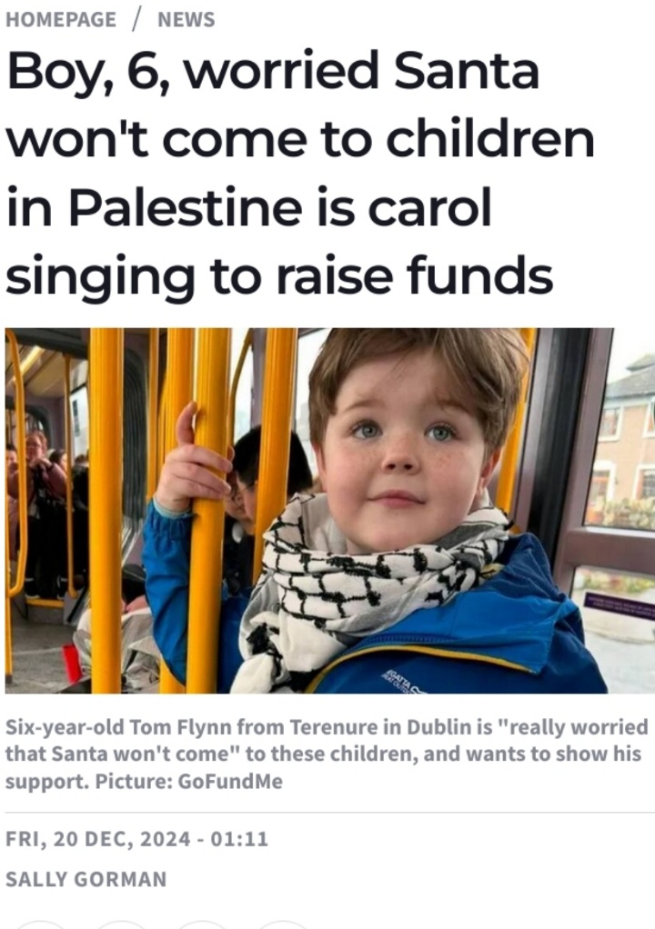 What a wonderfully kind-hearted child!