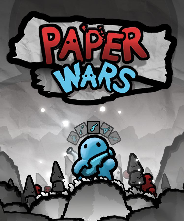 Epic Showdown: The Official Paper War Poster