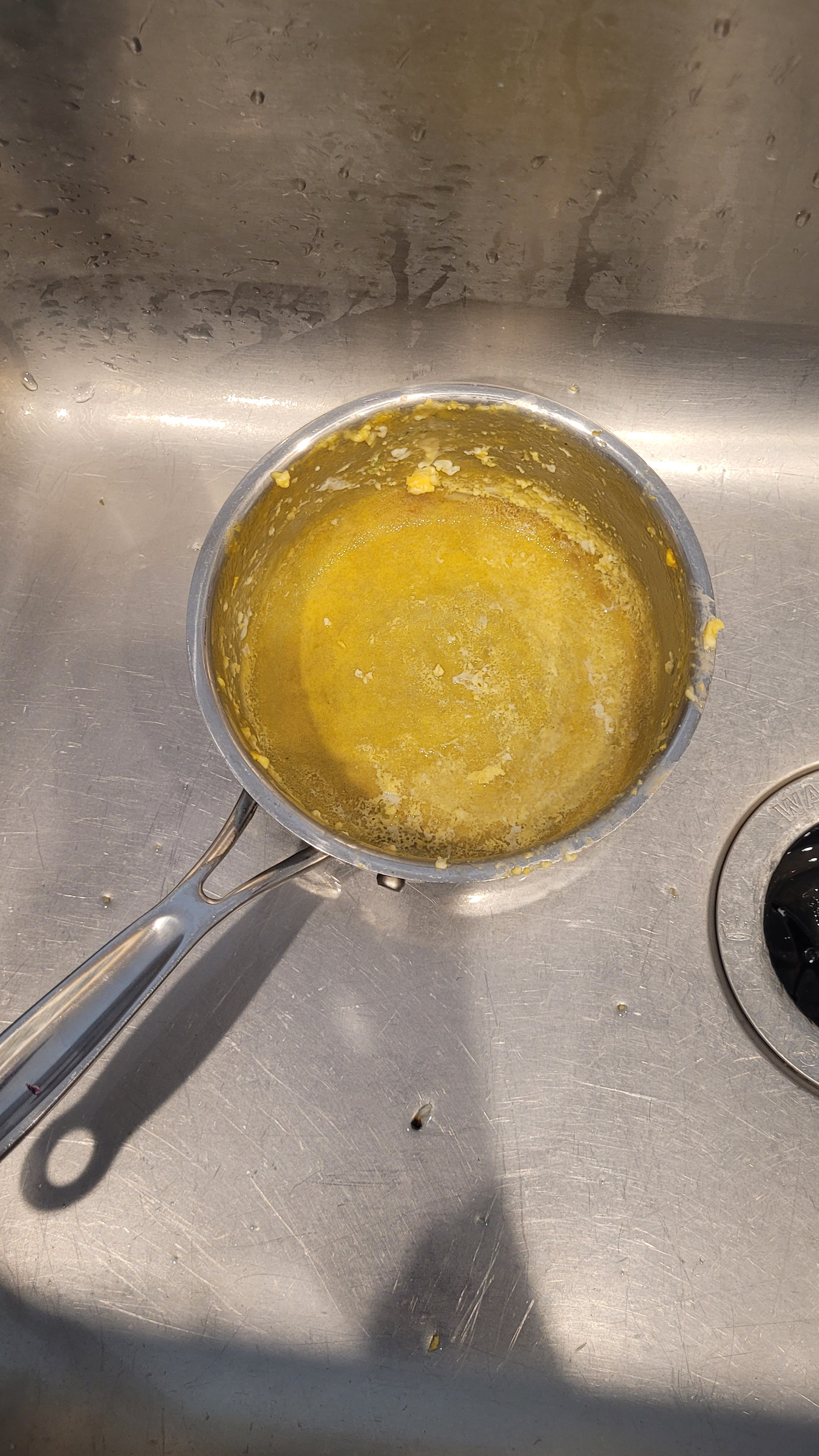 What’s the secret to preventing the egg from sticking to the pan?