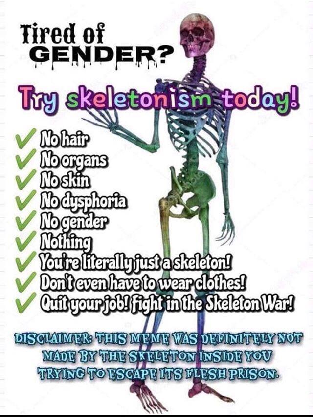 Enlist in the Skeleton Army Today!