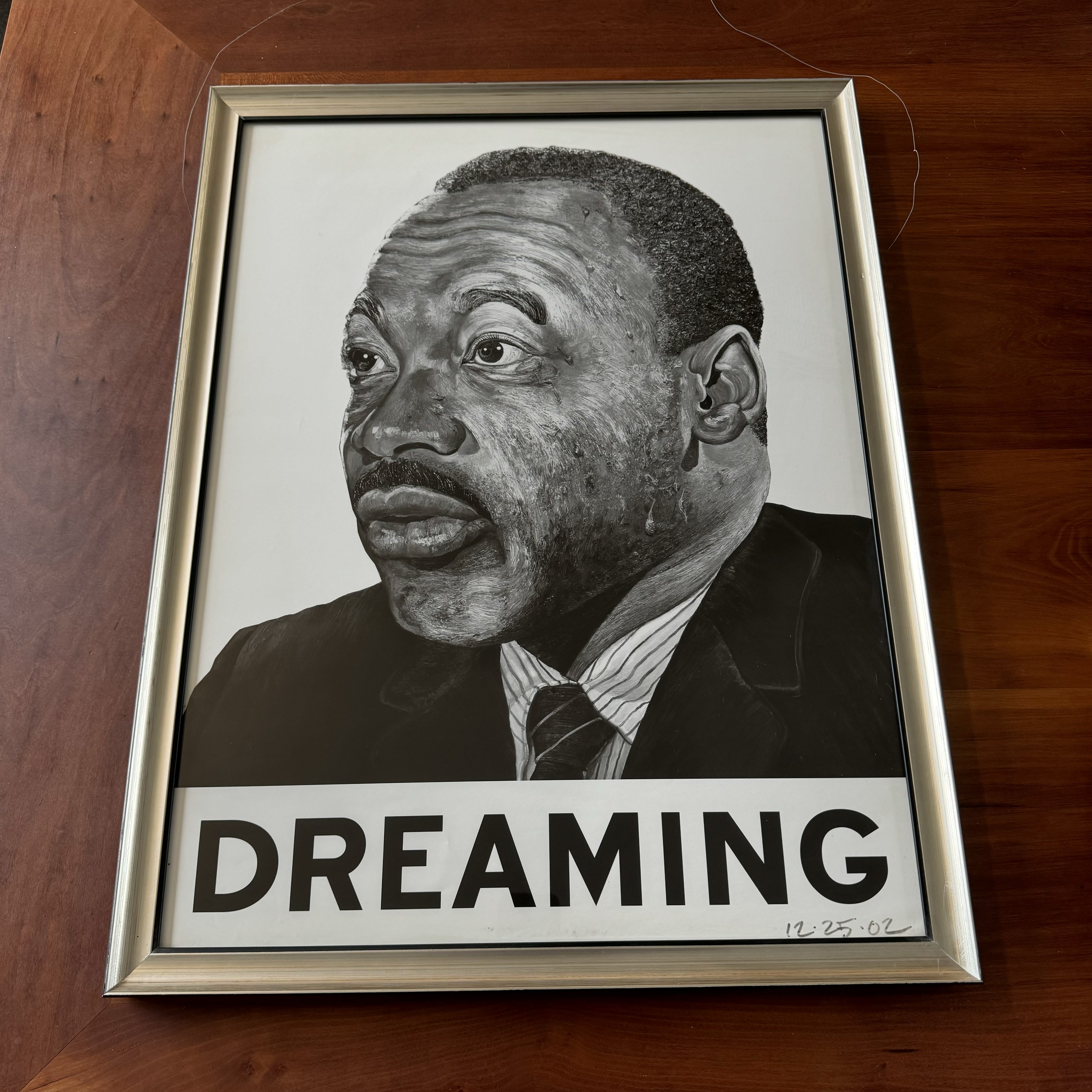 Framed Inspiration: Robbie Conal's Dream of MLK Jr.